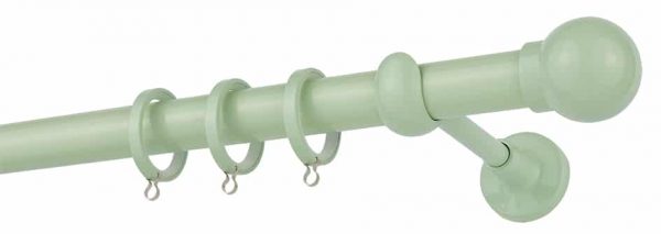 Κουρτινόβεργα Zogometal CP0058 Single Tube - Double Rail